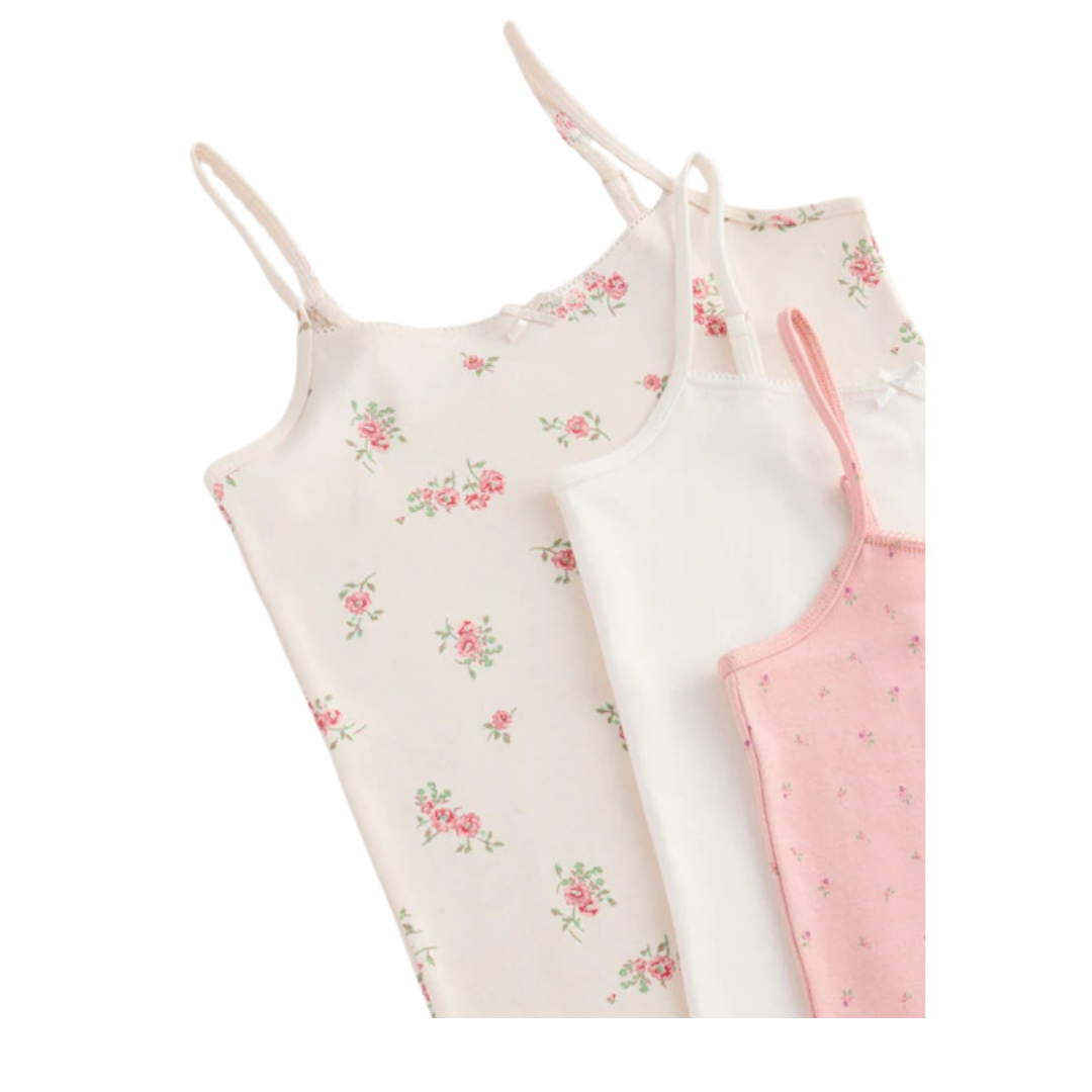 Girls camisoles-Pack Of 3